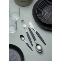 Outlet Gense Focus de Luxe Bordkniv Sort/Mat stål
