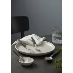Outlet Gense Focus de Luxe Spiseske Sort/Mat stål