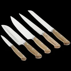 Sale Morsø Foresta Knivsæt 5 dele Olieret eg