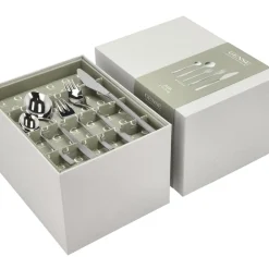 New Gense Fuga Bestiksæt 60 dele Mat/Blankt stål