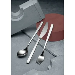 Hot Gense Fuga Spiseske Mat/Blankt stål