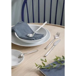 Hot Gense Fuga Spiseske Mat/Blankt stål