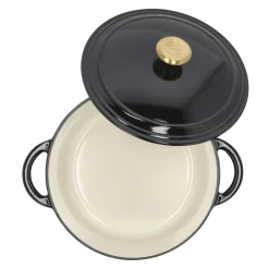 Sale Pillivuyt Gourmet Garonne Støbejernsgryde Sort