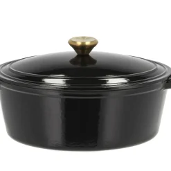 Sale Pillivuyt Gourmet Garonne Støbejernsgryde Sort
