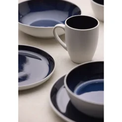 Outlet BITZ Gastro Krus Hvid/M&oslash;rkeblå