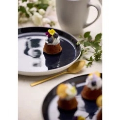 Outlet BITZ Gastro Krus Hvid/M&oslash;rkeblå