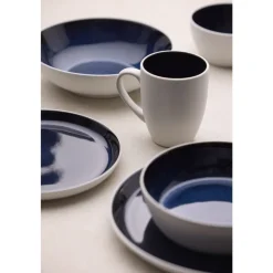 Outlet BITZ Gastro Krus Hvid/M&oslash;rkeblå