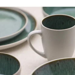 Online BITZ Gastro Krus Hvid/Gr&oslash;n