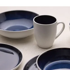 Best BITZ Gastro Pastaskål Hvid/M&oslash;rkeblå