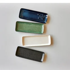 New BITZ Gastro Serveringsfad rektangulært Sort/M&oslash;rkeblå