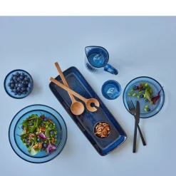 New BITZ Gastro Serveringsfad rektangulært Sort/M&oslash;rkeblå