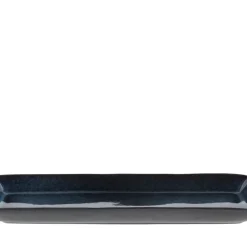 New BITZ Gastro Serveringsfad rektangulært Sort/M&oslash;rkeblå