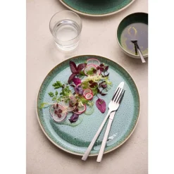 BITZ Gastro Skål Hvid/Gr&oslash;n