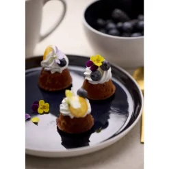 Clearance BITZ Gastro Skål Hvid/M&oslash;rkeblå