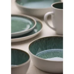 Outlet BITZ Gastro Suppeskål Hvid/Gr&oslash;n