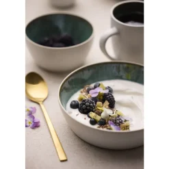 Outlet BITZ Gastro Suppeskål Hvid/Gr&oslash;n