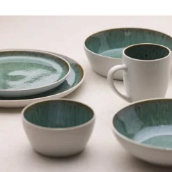 Best BITZ Gastro Tallerken Hvid/Gr&oslash;n