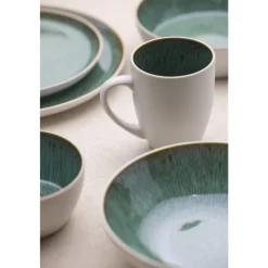 Best BITZ Gastro Tallerken Hvid/Gr&oslash;n