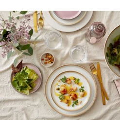 Outlet BITZ Gastro Tallerken Grå/Light pink