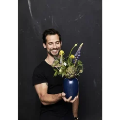 Best BITZ Gastro Vase M&oslash;rkeblå