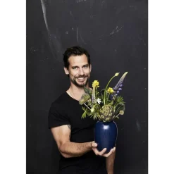 Best BITZ Gastro Vase M&oslash;rkeblå