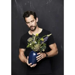 Best BITZ Gastro Vase M&oslash;rkeblå