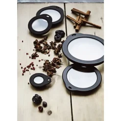 Clearance Rösle Glaslåg Transparent/Sort