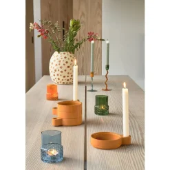 Hot Villa Collection Glow Fyrfadsstage Amber