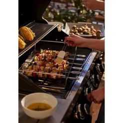 Clearance Rösle Grillspyd m. stativ 6 stk. Stål