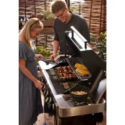 Clearance Rösle Grillspyd m. stativ 6 stk. Stål