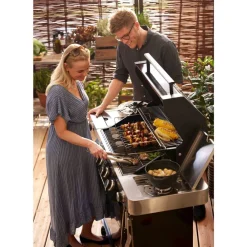 Clearance Rösle Grillspyd m. stativ 6 stk. Stål