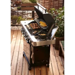 Clearance Rösle Grillspyd m. stativ 6 stk. Stål