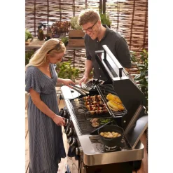 Clearance Rösle Grillspyd m. stativ 6 stk. Stål