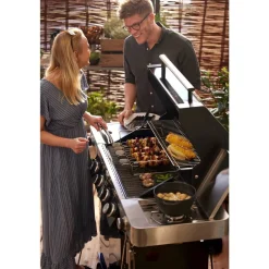 Clearance Rösle Grillspyd m. stativ 6 stk. Stål