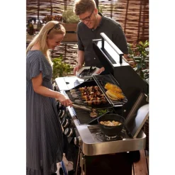 Clearance Rösle Grillspyd m. stativ 6 stk. Stål