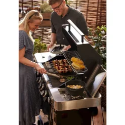 Clearance Rösle Grillspyd m. stativ 6 stk. Stål