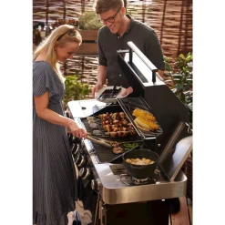 Clearance Rösle Grillspyd m. stativ 6 stk. Stål