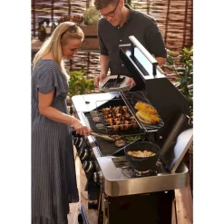 Clearance Rösle Grillspyd m. stativ 6 stk. Stål