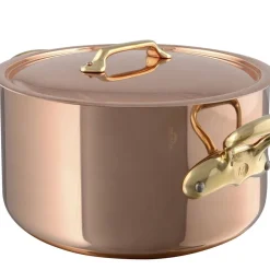 Mauviel Gryde med låg Copper