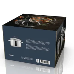 Sale Funktion Gryde med låg Blankt stål