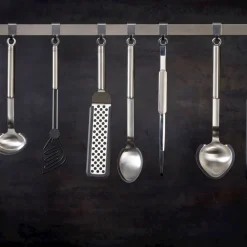 Hot Rösle Grydeske/røreske med hul Stål/Sort