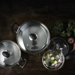 Best Funktion Grydesæt 6 dele Blankt stål