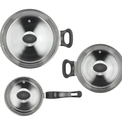 Best Funktion Grydesæt 6 dele Blankt stål