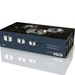 Best Funktion Grydesæt 6 dele Blankt stål