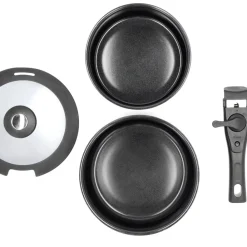 Discount HOLM Grydesæt m aftageligt håndtag Sort