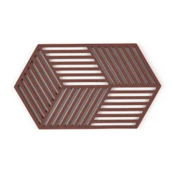 New Zone Denmark Hexagon Bordskåner Burgundy