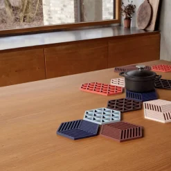 New Zone Denmark Hexagon Bordskåner Rose