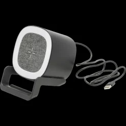 Sale Still Højtaler med oplader og lampe Sort