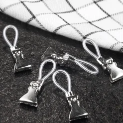 Clearance Funktion Håndklædeclips Blankt stål