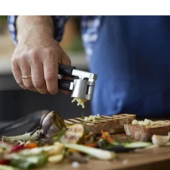 Discount HOLM Hvidløgspresser Sort/S&oslash;lv